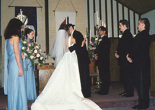 USA TX Dallas 1999MAR20 Wedding CHRISTNER Ceremony 008